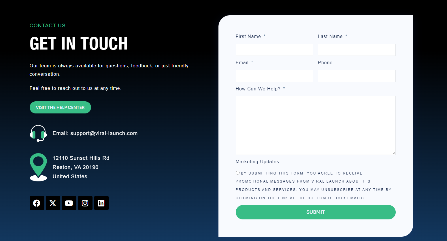 Viral Launch also offers robust user support and a range of resources to assist users